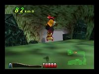 une photo d'Ã©cran de Airboarder 64 sur Nintendo 64